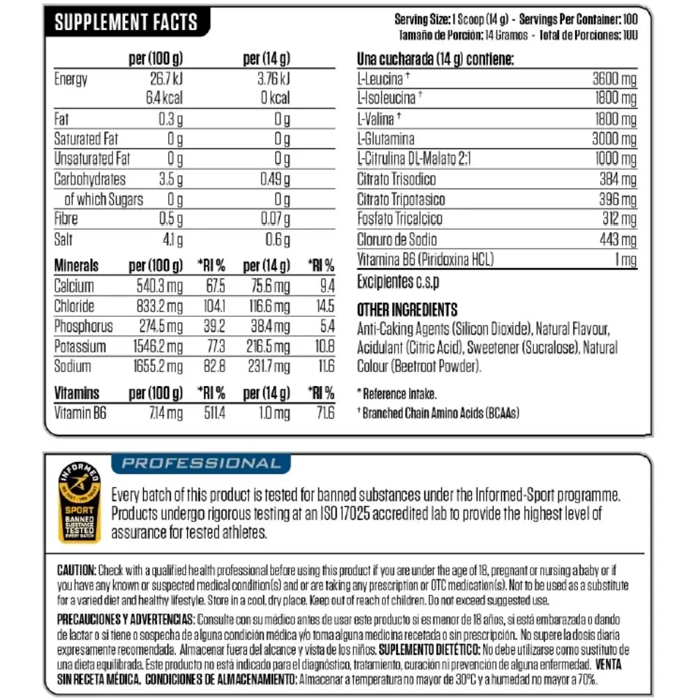BCAA-AMINO-HYDRATE-FRUIT-BURST-1.4KG-TABLA NUTRICIONAL (1)