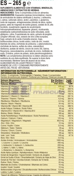 INFORMACION NUTRICIONAL
