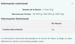Inforomacion-Nutricional-Creatina-MYPROTEIN