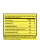 tabla nutricional del c4 original